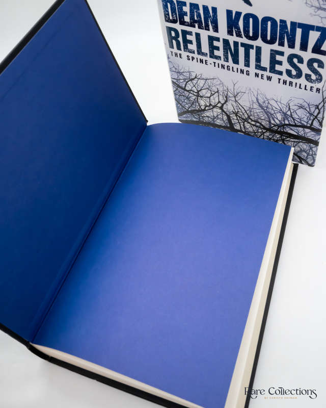 Relentless by Dean Koontz - signed copy