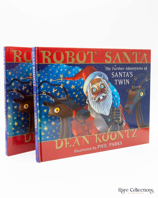 Robot Santa by Dean Koontz - signed copy