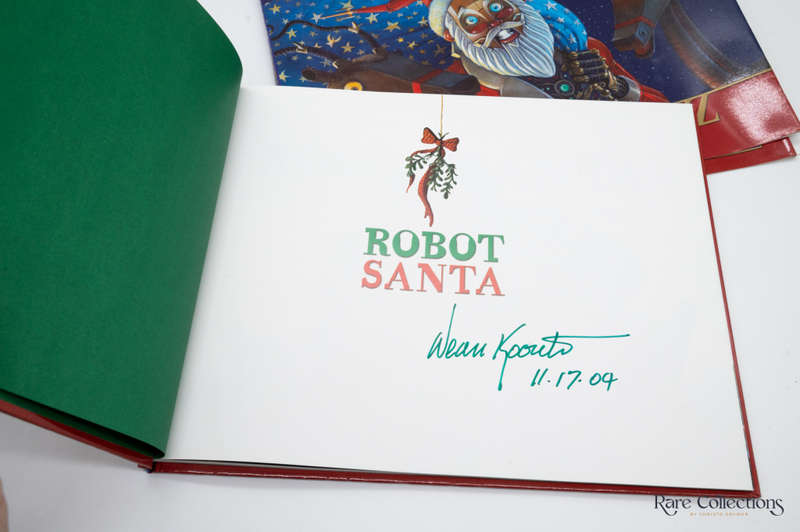 Robot Santa by Dean Koontz - signed copy