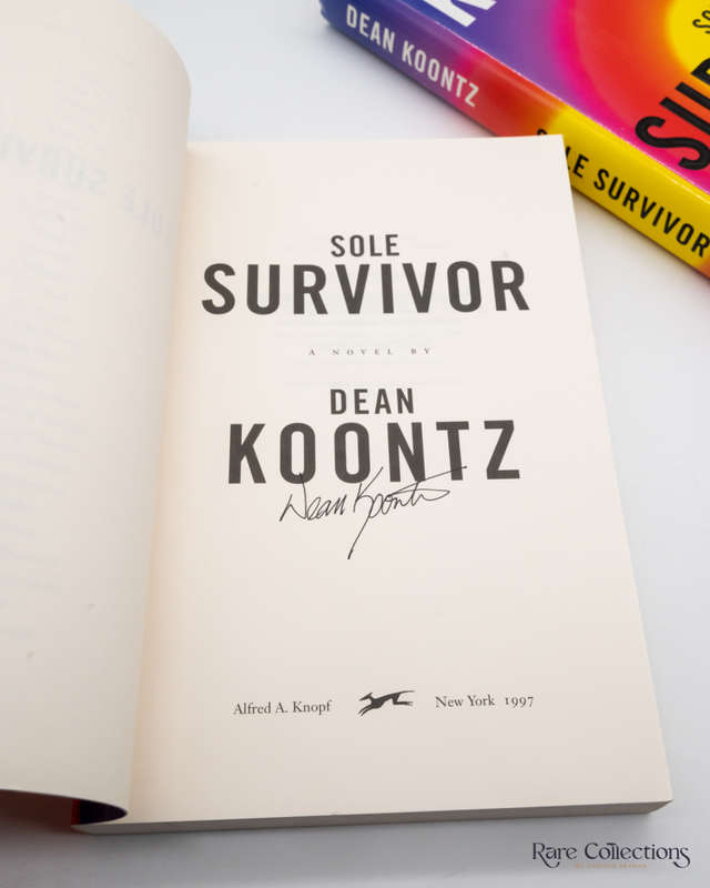 Sole Survivor by Dean Koontz (Incl Signed ARC)