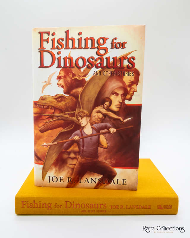 Fishing for Dinosaurs and Other Stories by Joe Lansdale - signed copy