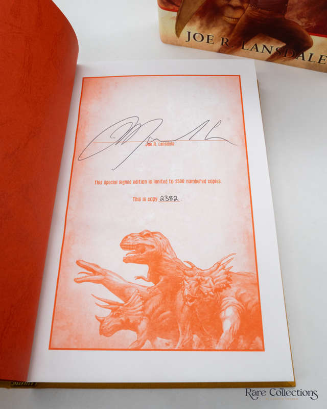 Fishing for Dinosaurs and Other Stories by Joe Lansdale - signed copy