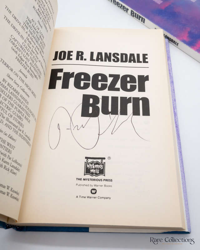 Freezer Burn by Joe R. Lansdale - signed copy (Including ARC)