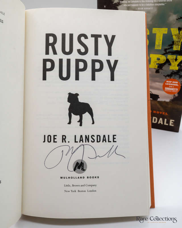 Rusty Puppy by Joe R. Lansdale - signed copy