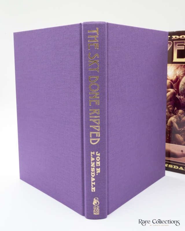 The Sky Done Ripped (A Ned Seal Adventure)  by Joe R. Lansdale - signed copy