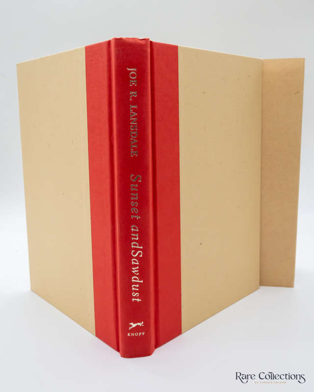 Sunset and Sawdust by Joe Lansdale - signed copy