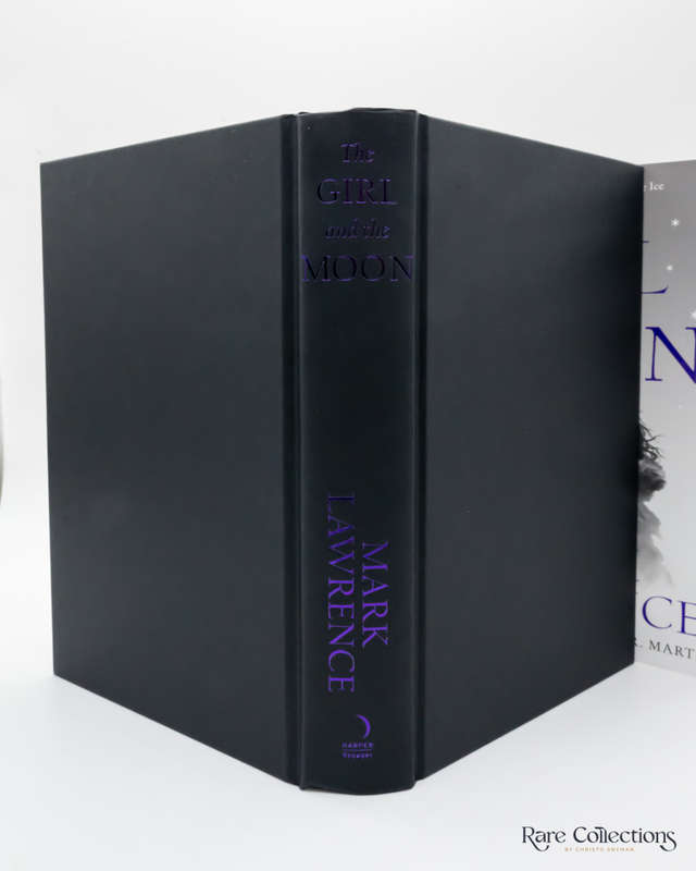 The Girl and the Moon by Mark Lawrence (#3 the Book of the Ice) - signed copy