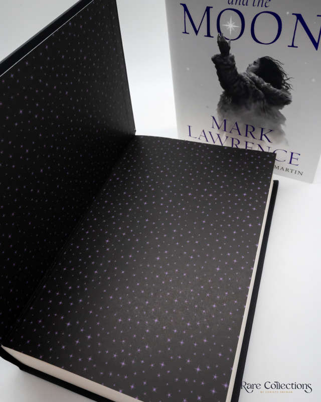 The Girl and the Moon by Mark Lawrence (#3 the Book of the Ice) - signed copy