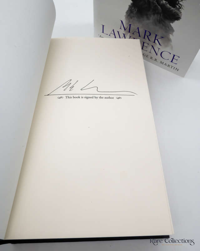 The Girl and the Moon by Mark Lawrence (#3 the Book of the Ice) - signed copy