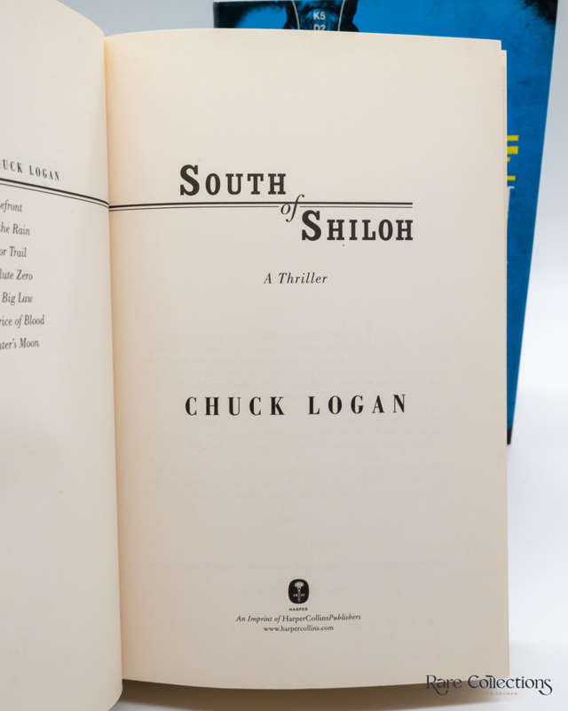 South of Shiloh by Chuck Logan - signed copy