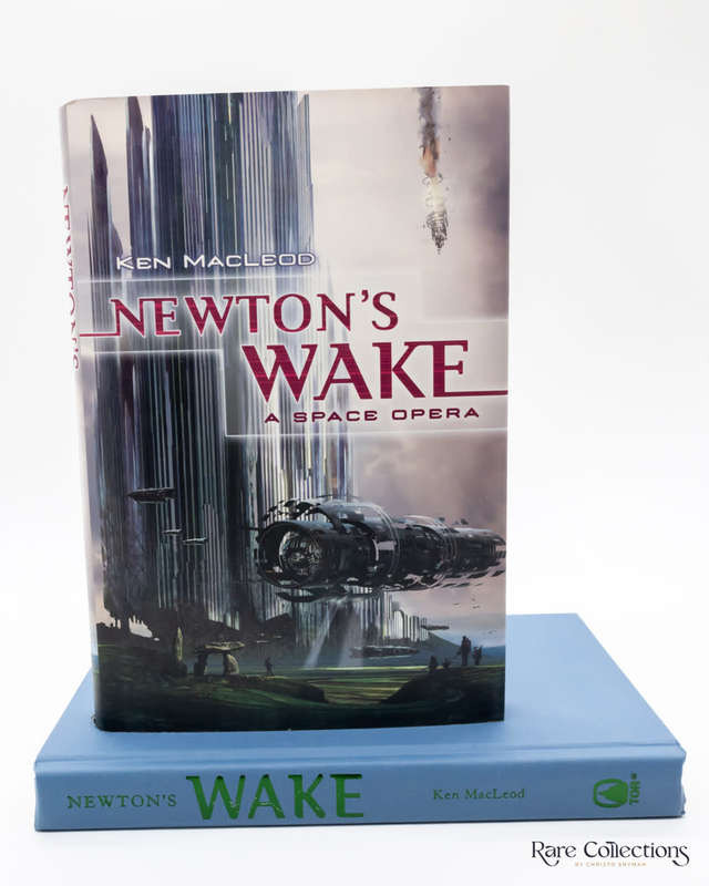 Newton`s Wake by Ken MacLeod -signed