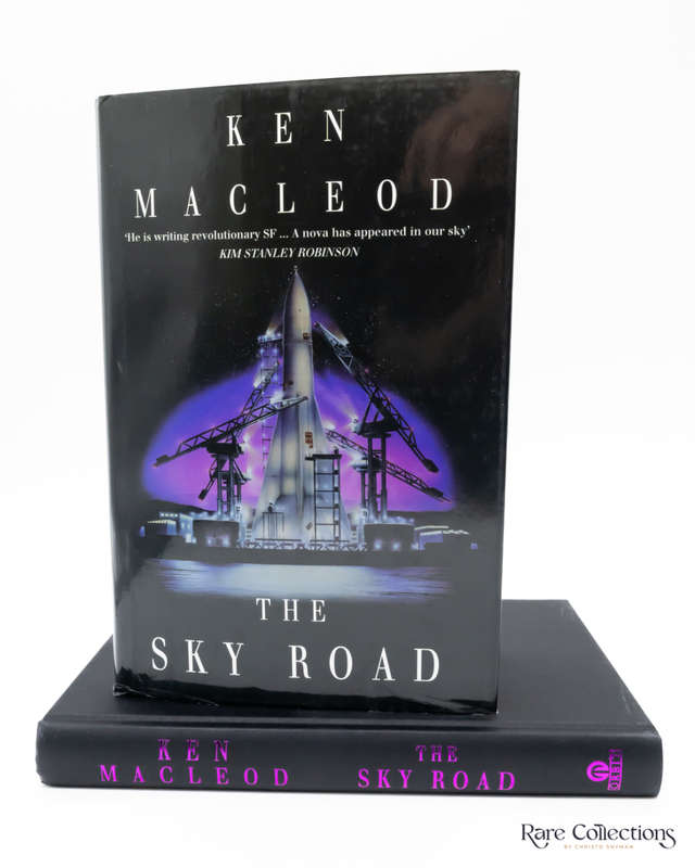 The Sky Road (Winner BSFA, Hugo/locus Nominee)  by Ken MacLeod - signed
