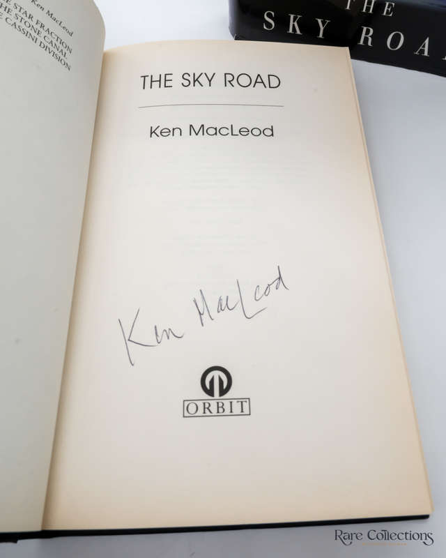 The Sky Road (Winner BSFA, Hugo/locus Nominee)  by Ken MacLeod - signed