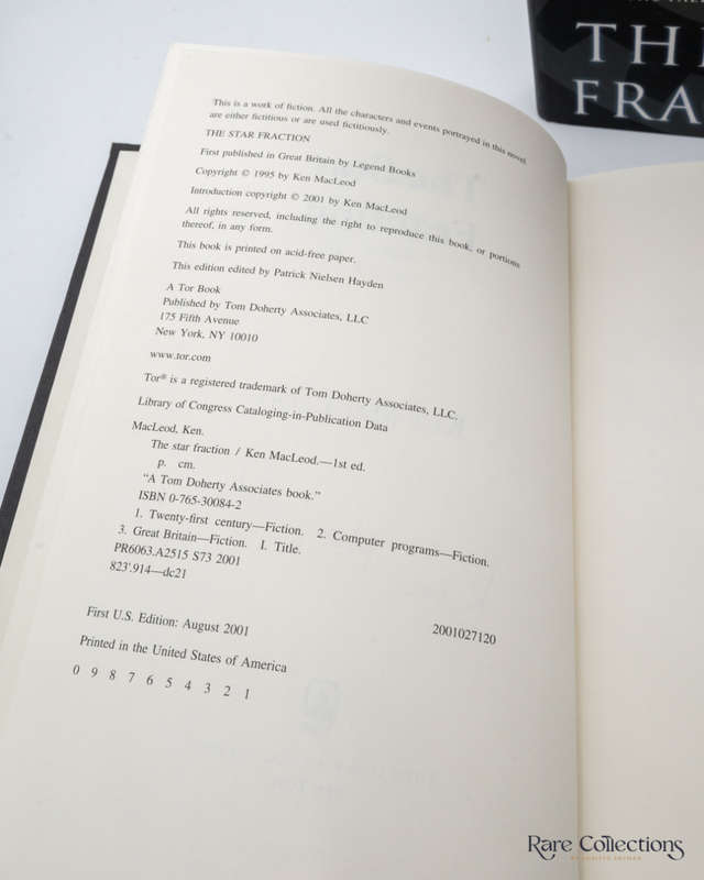 The Star Fraction by Ken MacLeod - signed