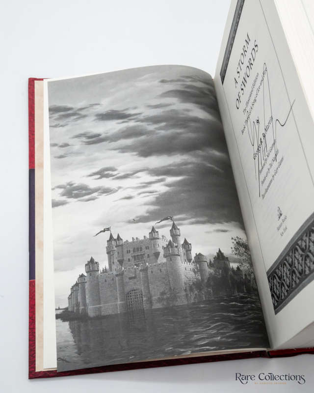 A Storm of Swords - 20th Anniversary Illustrated Edition by George R. R. Martin - signed