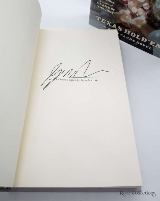 Texas Hold`em: a Wild Cards Novel by George R. R. Martin (Editor) -signed