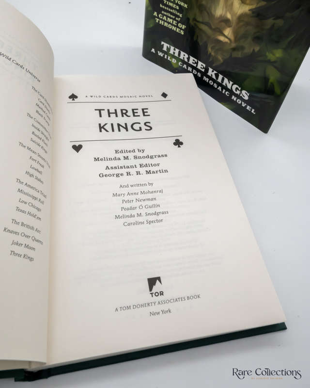 Three Kings: a Wild Cards Mosaic Novel by George Rr Martin (Assistant editor) - signed