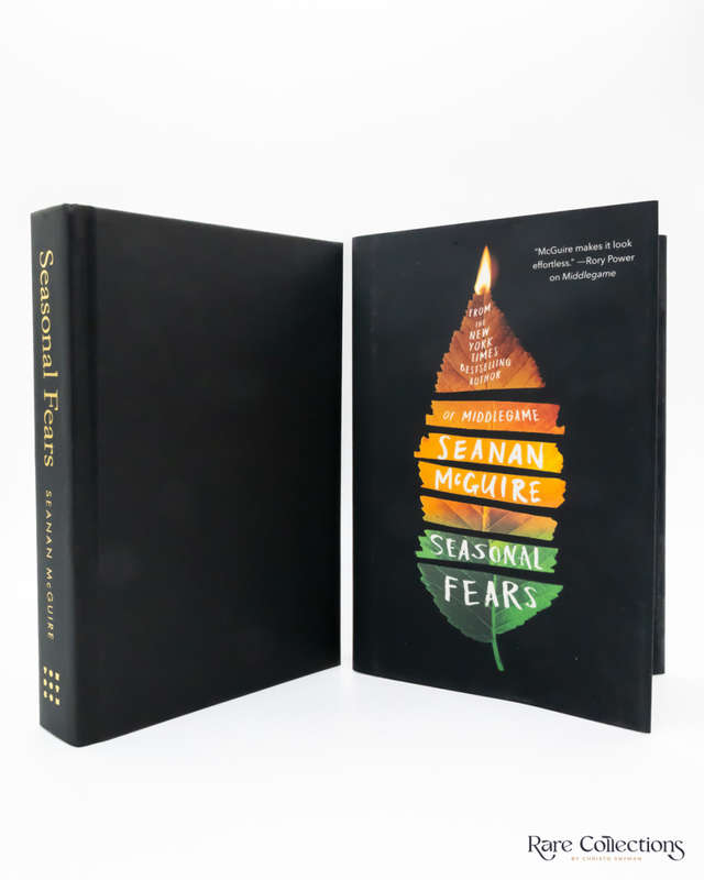 Seasonal Fears (Alchemical Journeys #2) by Seanan McGuire - signed