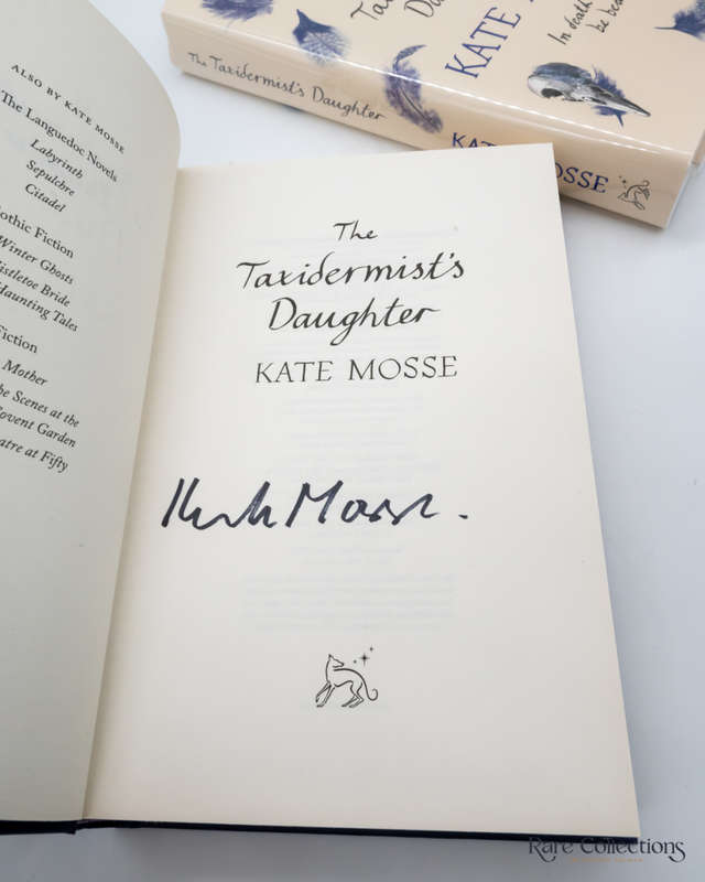 The Taxidermist`s Daughter by Kate Mosse - signed