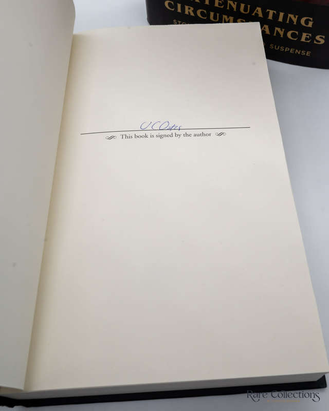 Extenuating Circumstances by Joyce Carol Oates - signed