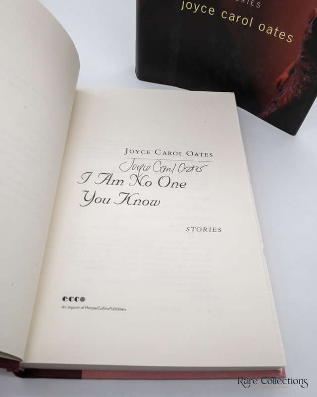 I Am No One You Know: Stories by Joyce Carol Oates - signed
