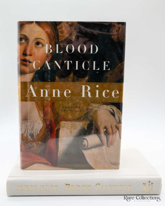 Blood Canticle by Anne Rice - signed