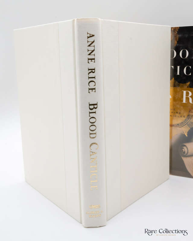 Blood Canticle by Anne Rice - signed