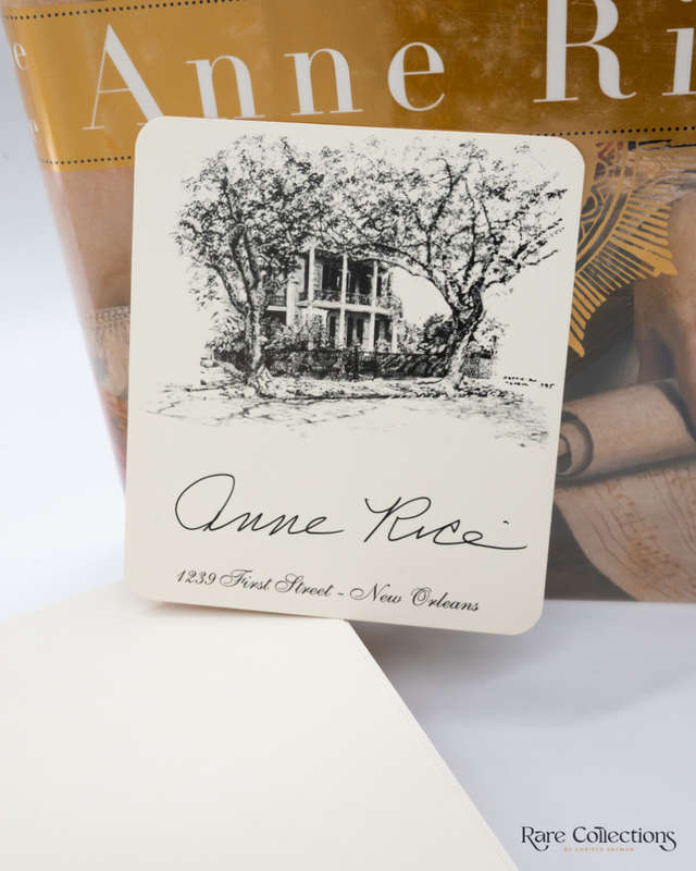Blood Canticle by Anne Rice - signed