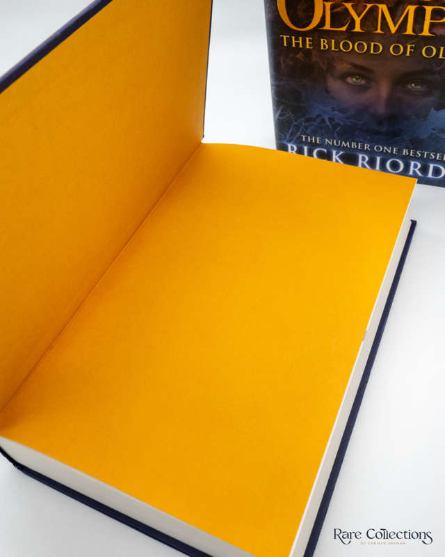 The Blood of Olympus (#5 Heroes of Olympus) by Rick Riordan - signed