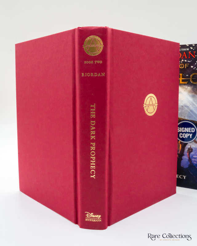 The Dark Prophecy (#2 the Trials of Apollo) by Rick Riordan - signed