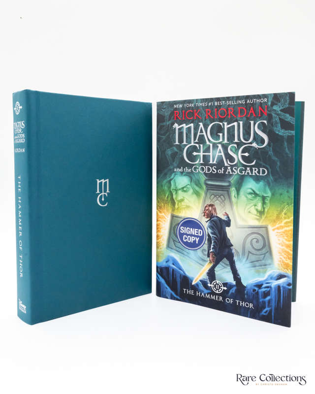 The Hammer of Thor (#2 Magnus Chase and the Gods of Asgard) by Rick Riordan - signed