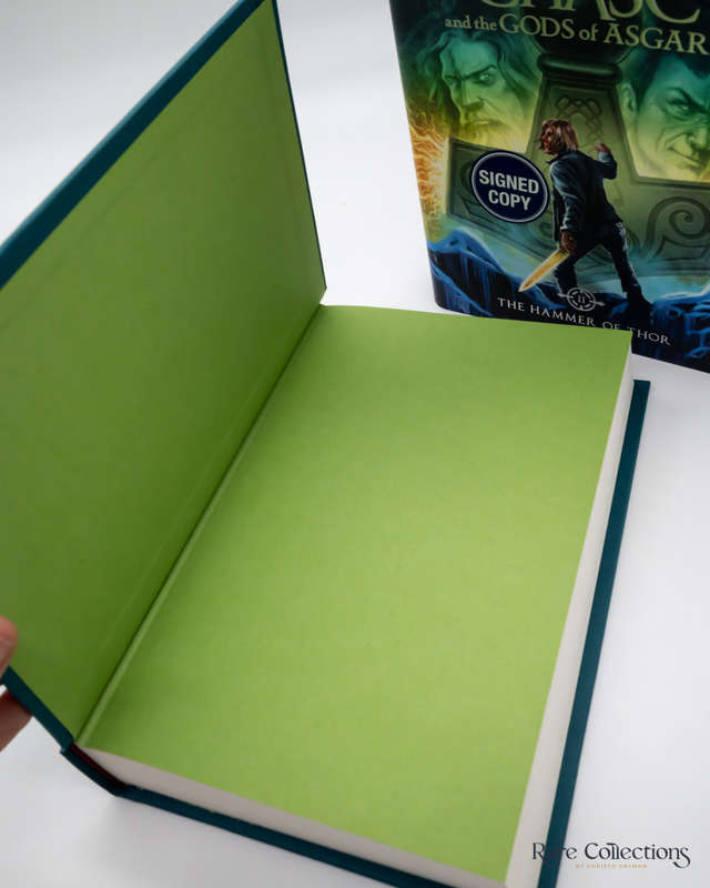 The Hammer of Thor (#2 Magnus Chase and the Gods of Asgard) by Rick Riordan - signed