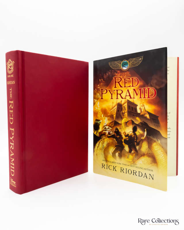 The Red Pyramid (The Kane Chronicles #1) by Rick Riordan - signed
