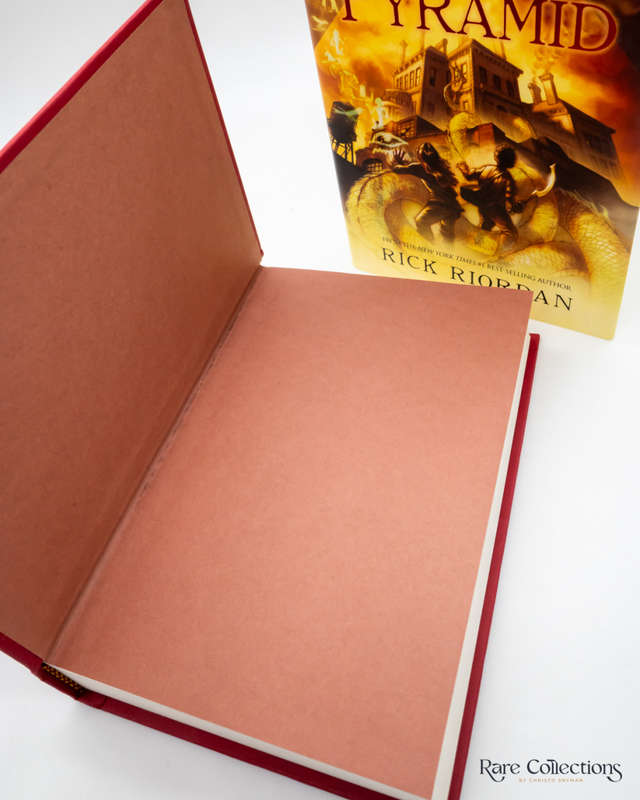 The Red Pyramid (The Kane Chronicles #1) by Rick Riordan - signed