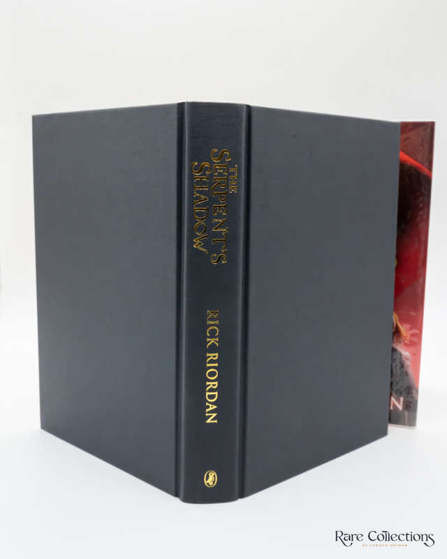 The Serpent`s Shadow (Kane Chronicles Book 3) by Rick Riordan - signed