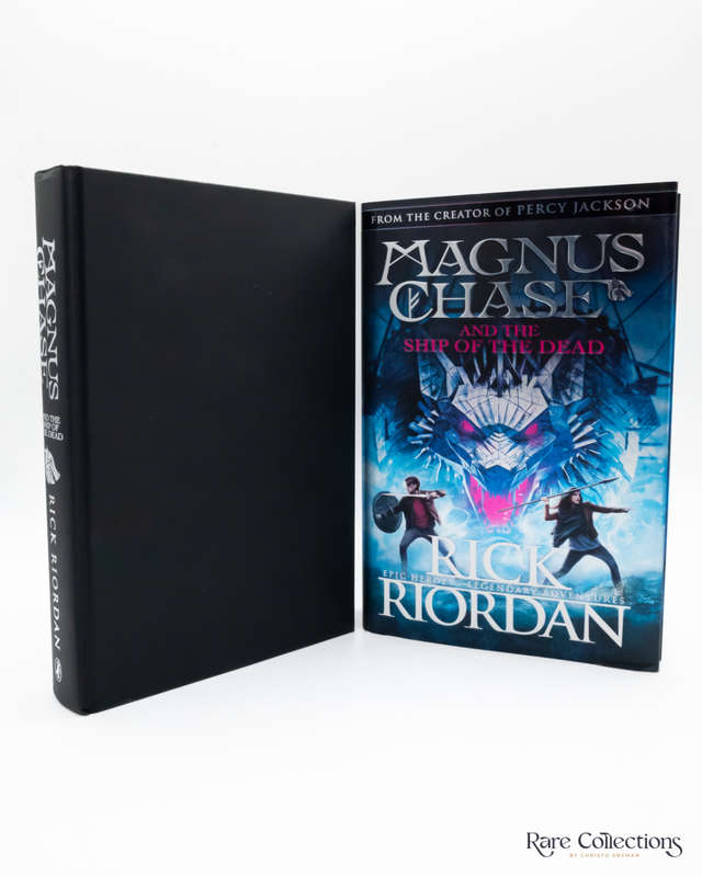 The Ship of the Dead (#3 Magnus Chase and the Gods of Asgard) by Rick Riordan - signed