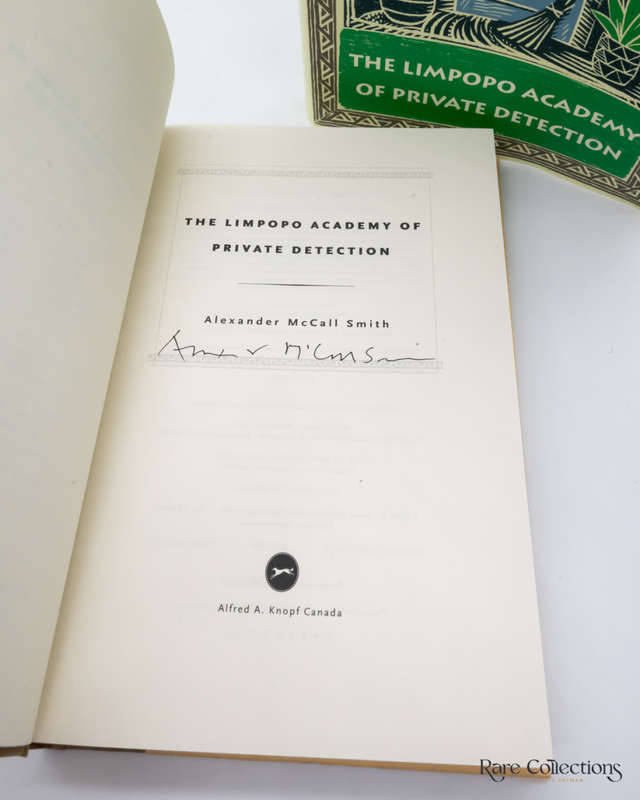 The Limpopo Academy of Private Detection by Alexander McCall Smith - signed