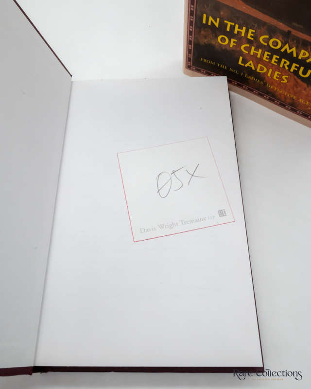 In the Company of Cheerful Ladies by Alexander McCall Smith - signed