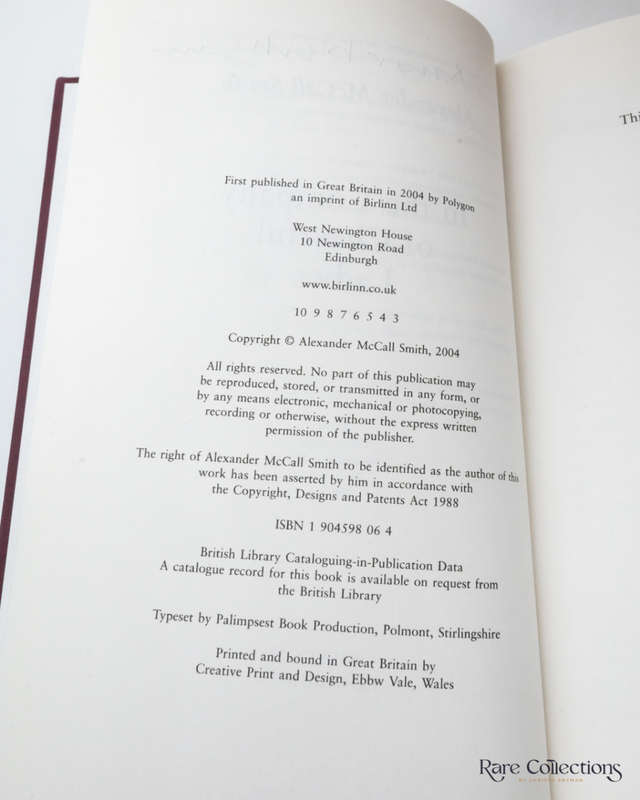 In the Company of Cheerful Ladies by Alexander McCall Smith - signed