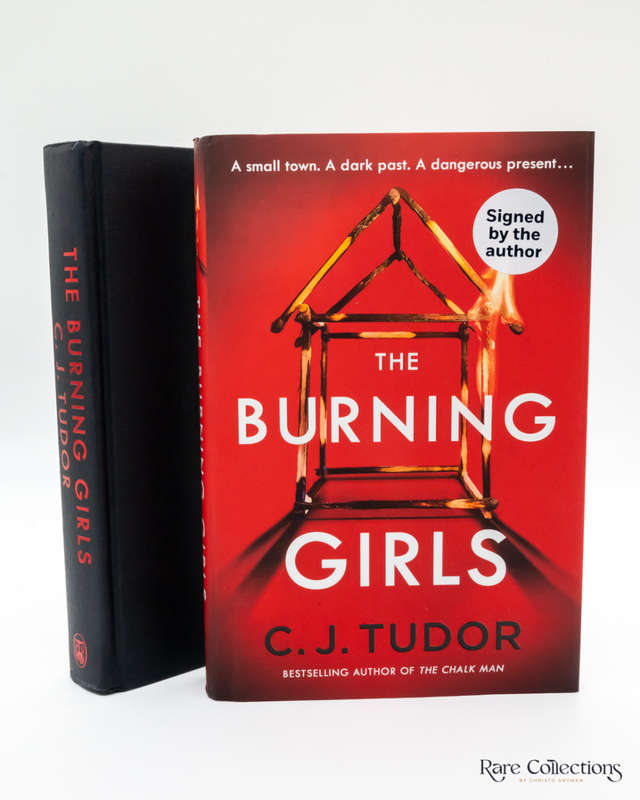 The Burning Girls by C. J. Tudor - signed