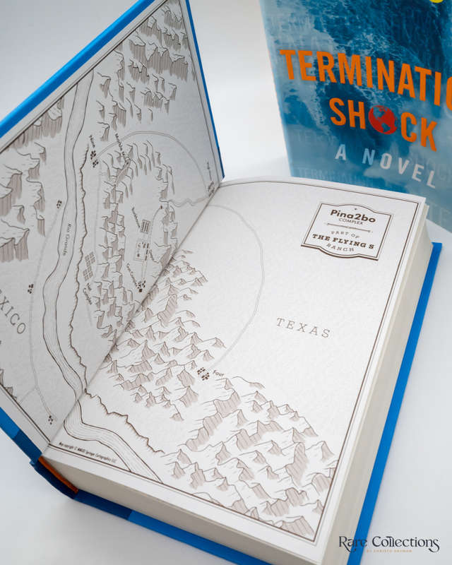 Termination Shock by Neal Stephenson - signed copy