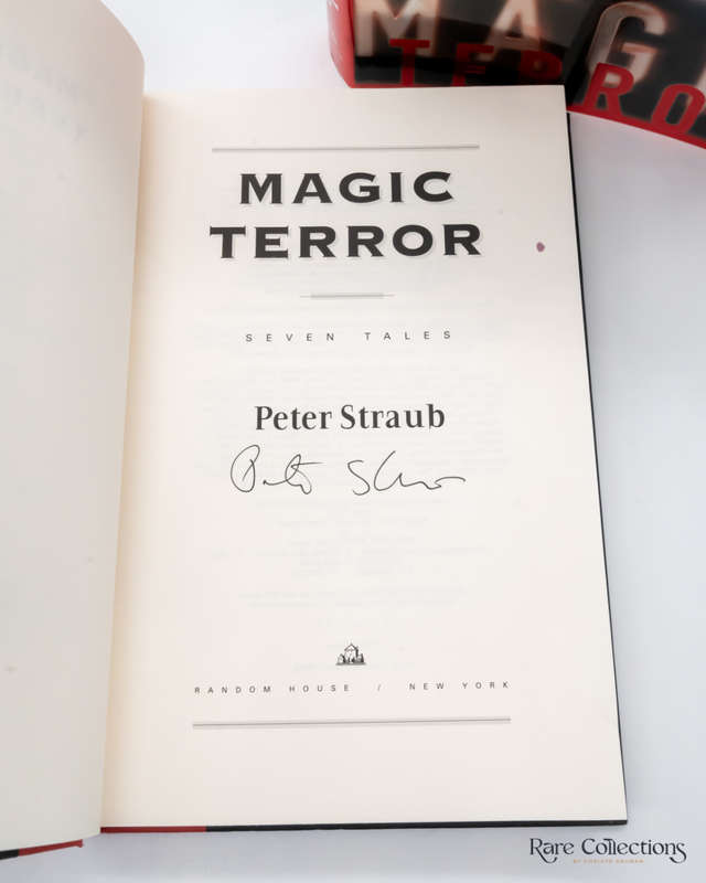 Magic Terror - Seven Tales by Peter Straub - signed