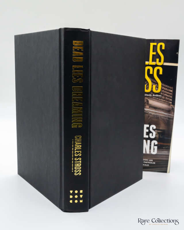 Dead Lies Dreaming - a Laundry Files Novel by Charles Stross - signed