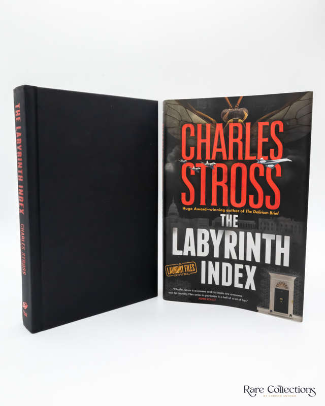 The Labyrinth Index (#9 Laundry Files) by Charles Stross - signed