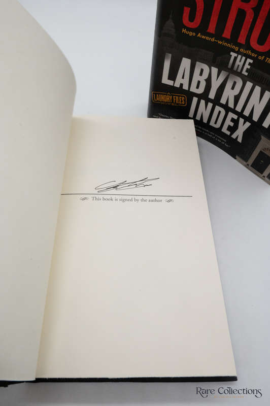 The Labyrinth Index (#9 Laundry Files) by Charles Stross - signed