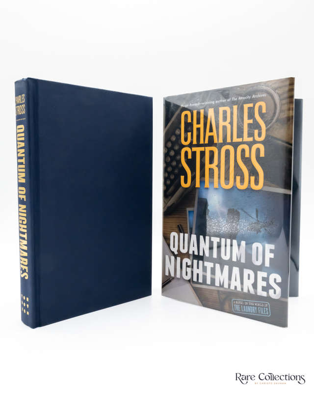 Quantum of Nightmares (#2 New Management) by Charles Stross - Signed