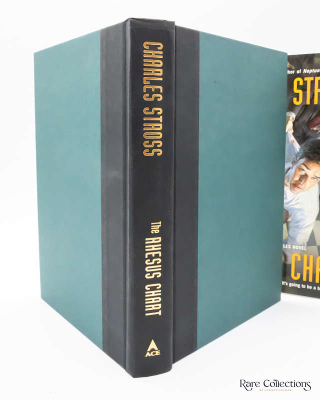 The Rhesus Chart (#5 Laundry Files) by Charles Stross - signed