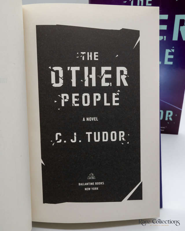 The Other People by C. J. Tudor - signed