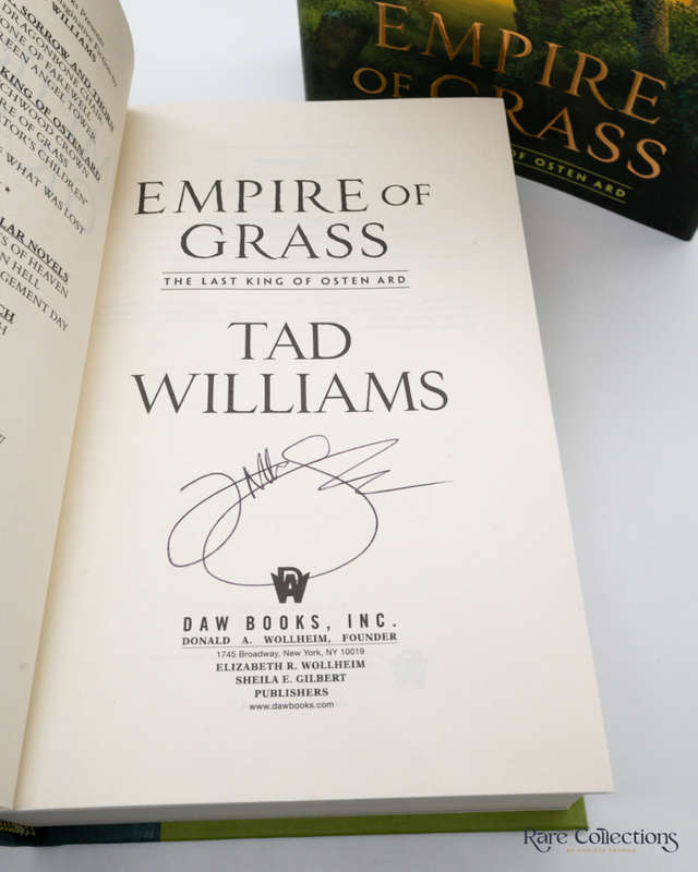 Empire of Grass - the Last King of Osten Ard Book 2 by Tad Williams (Signed Copy)