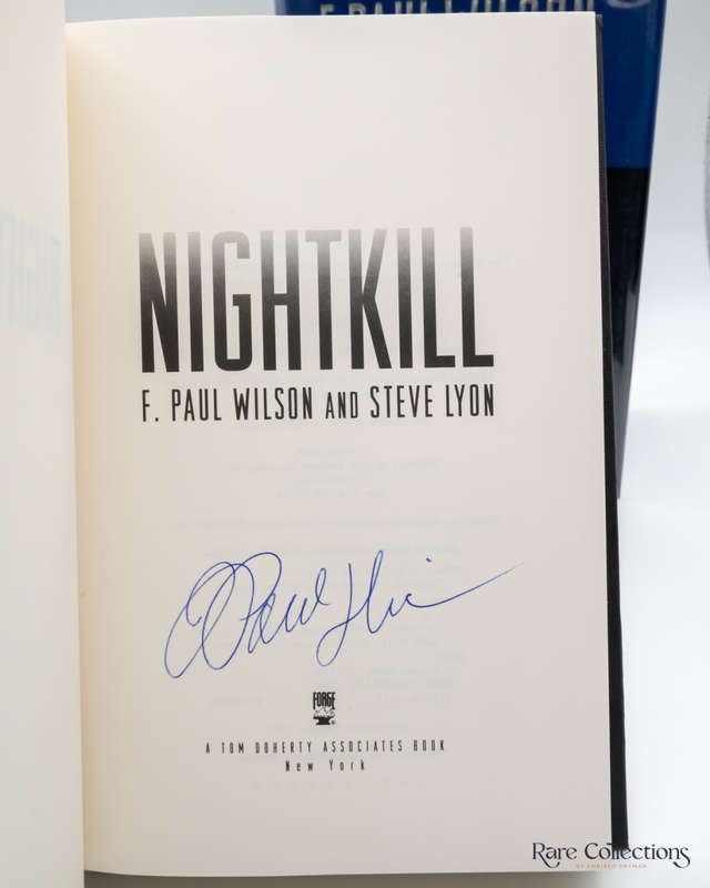 Nightkill by F. Paul Wilson & Steve Lyon - signed